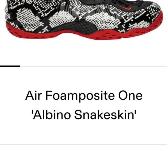 Nike-Air Foam Position One 'Albino Snakeskin' - Picture 7 of 8